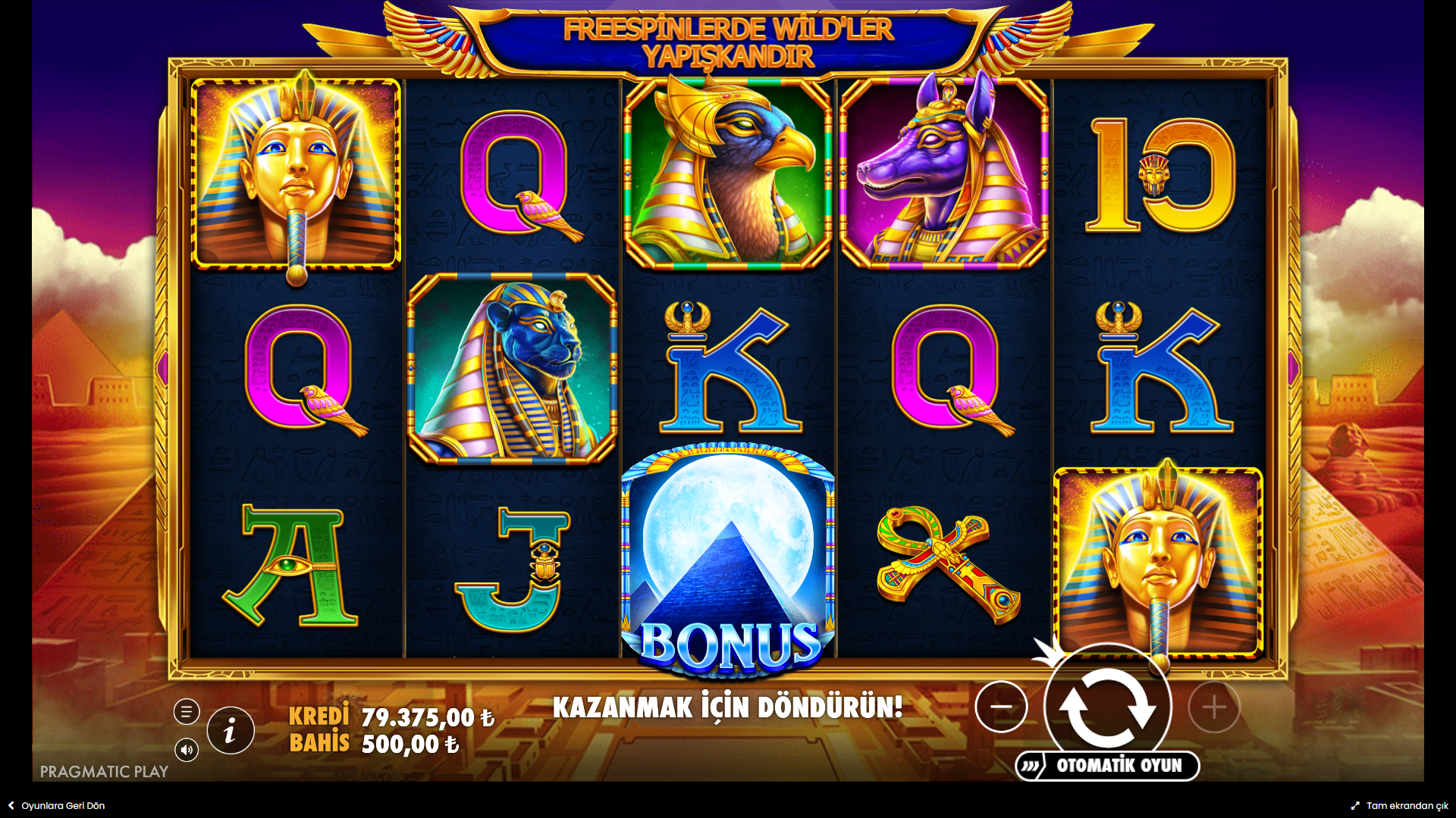 Fortune of Giza Bonus