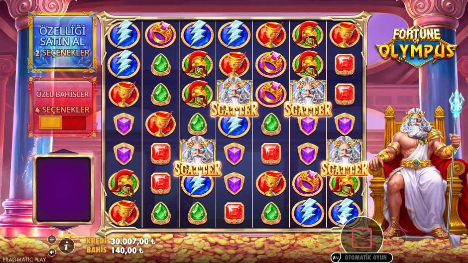 Fortune of Olympus Bonus