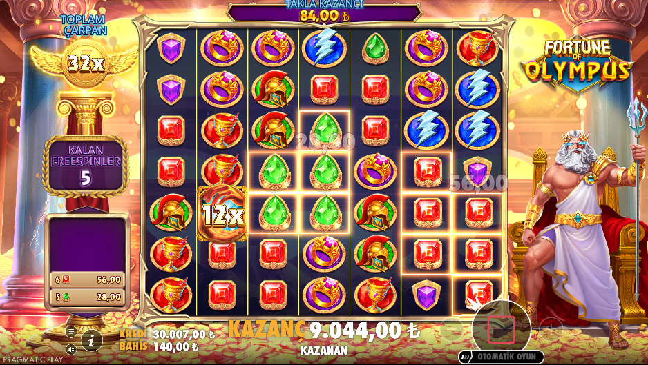 Fortune of Olympus Bonus