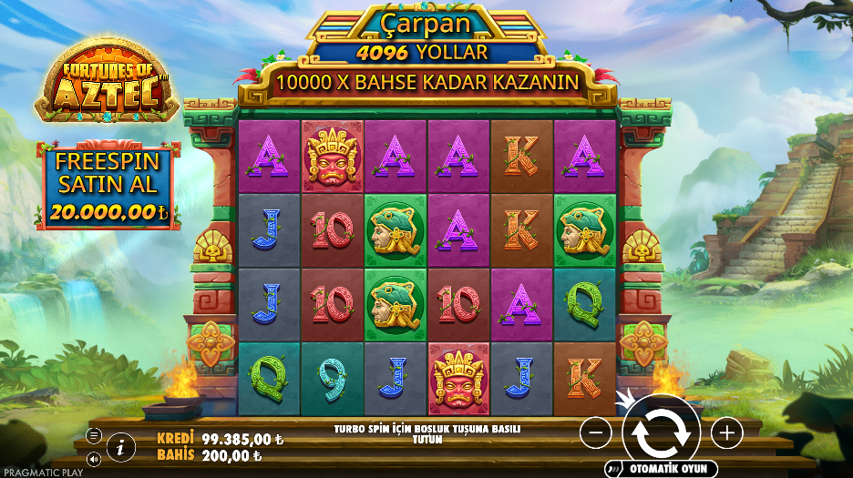 Fortunes of Aztec Gameplay