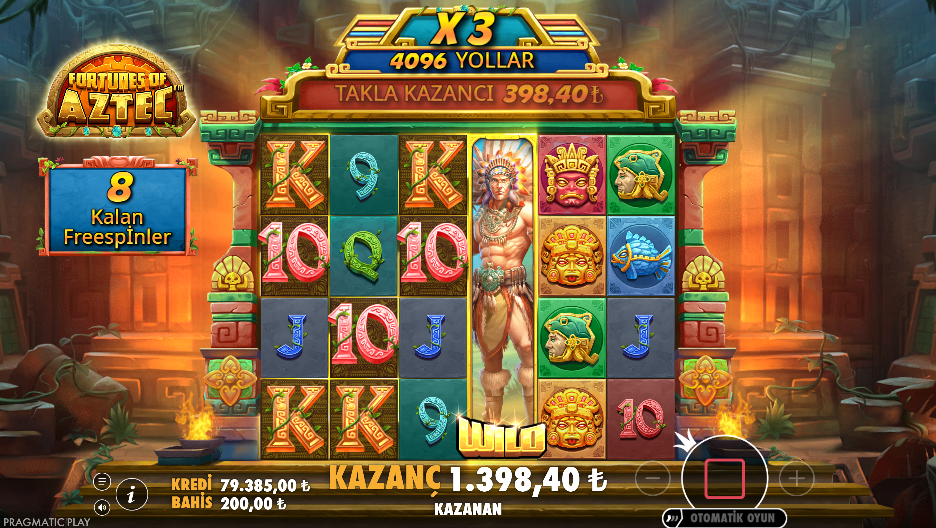 Fortunes of Aztec Bonus