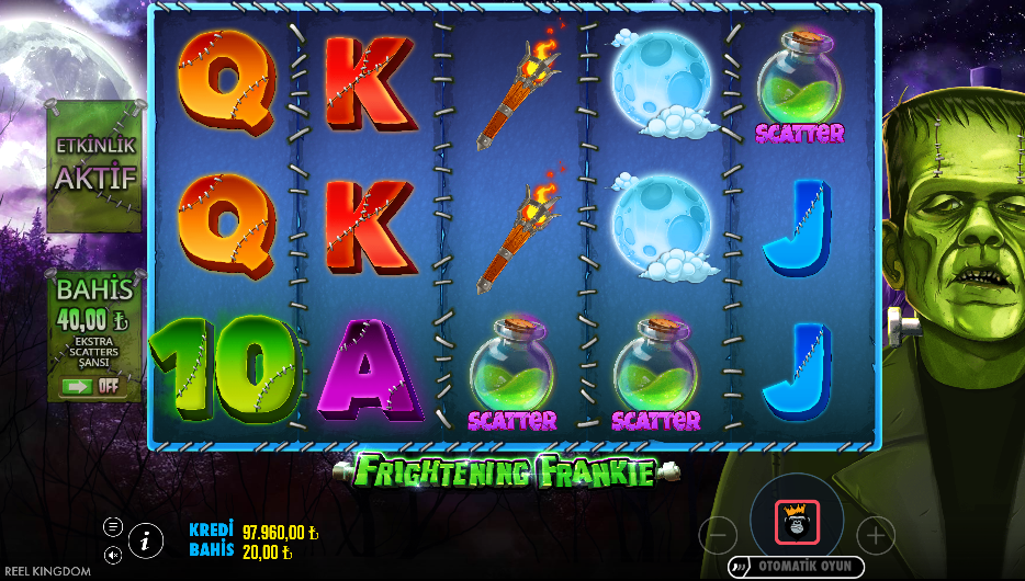 Frightening Frankie Bonus