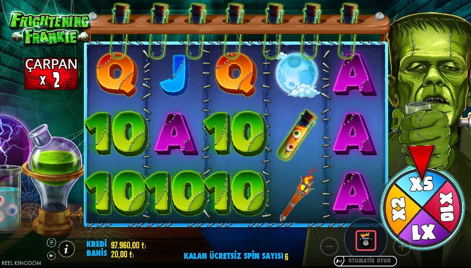 Frightening Frankie Bonus