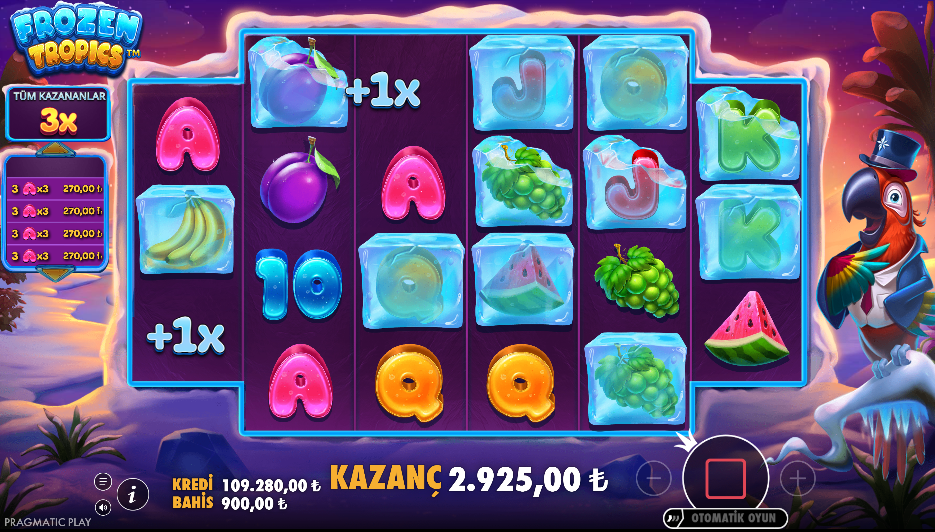 Frozen Tropics Bonus