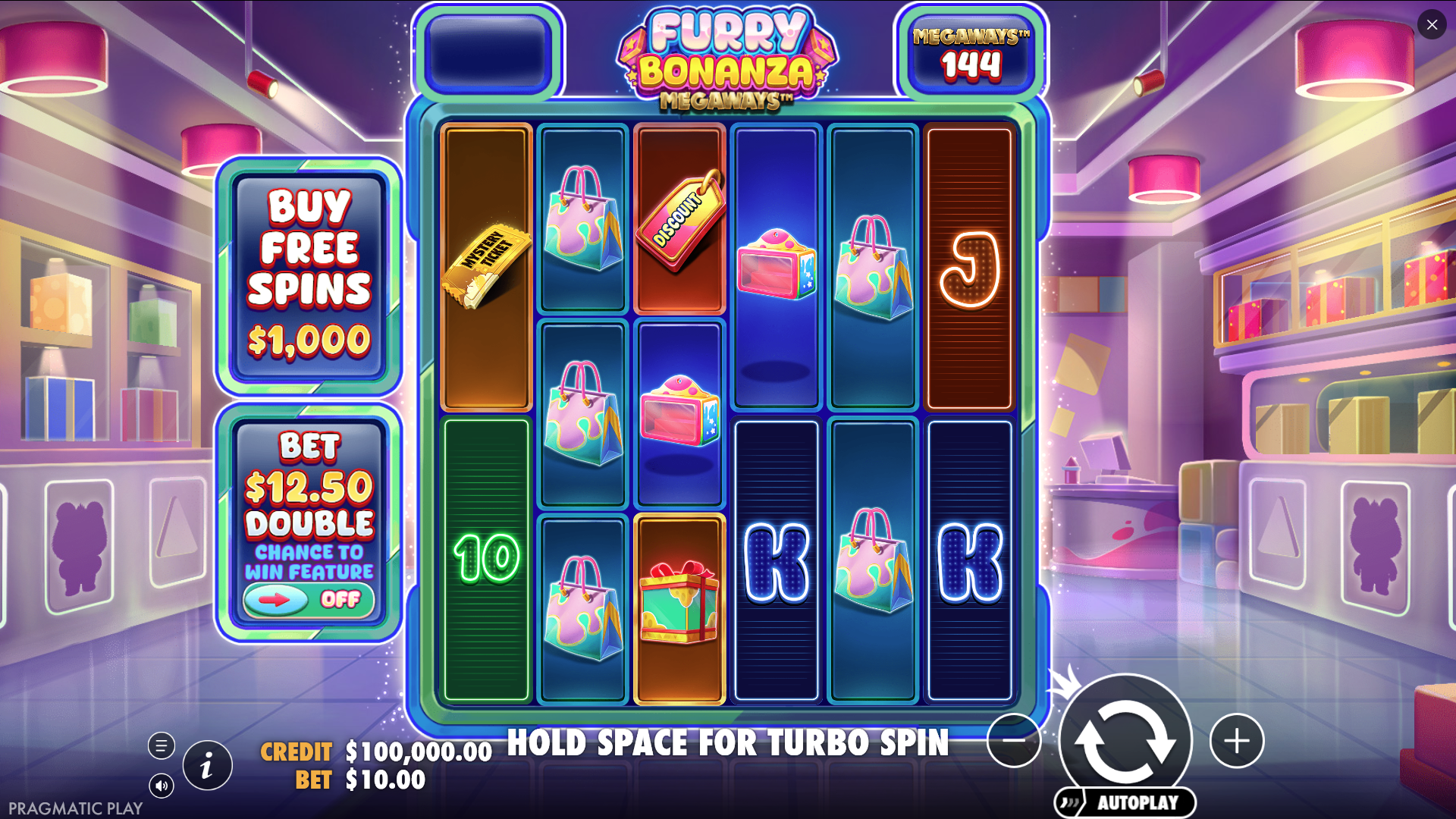 Furry Bonanza Megaways Gameplay