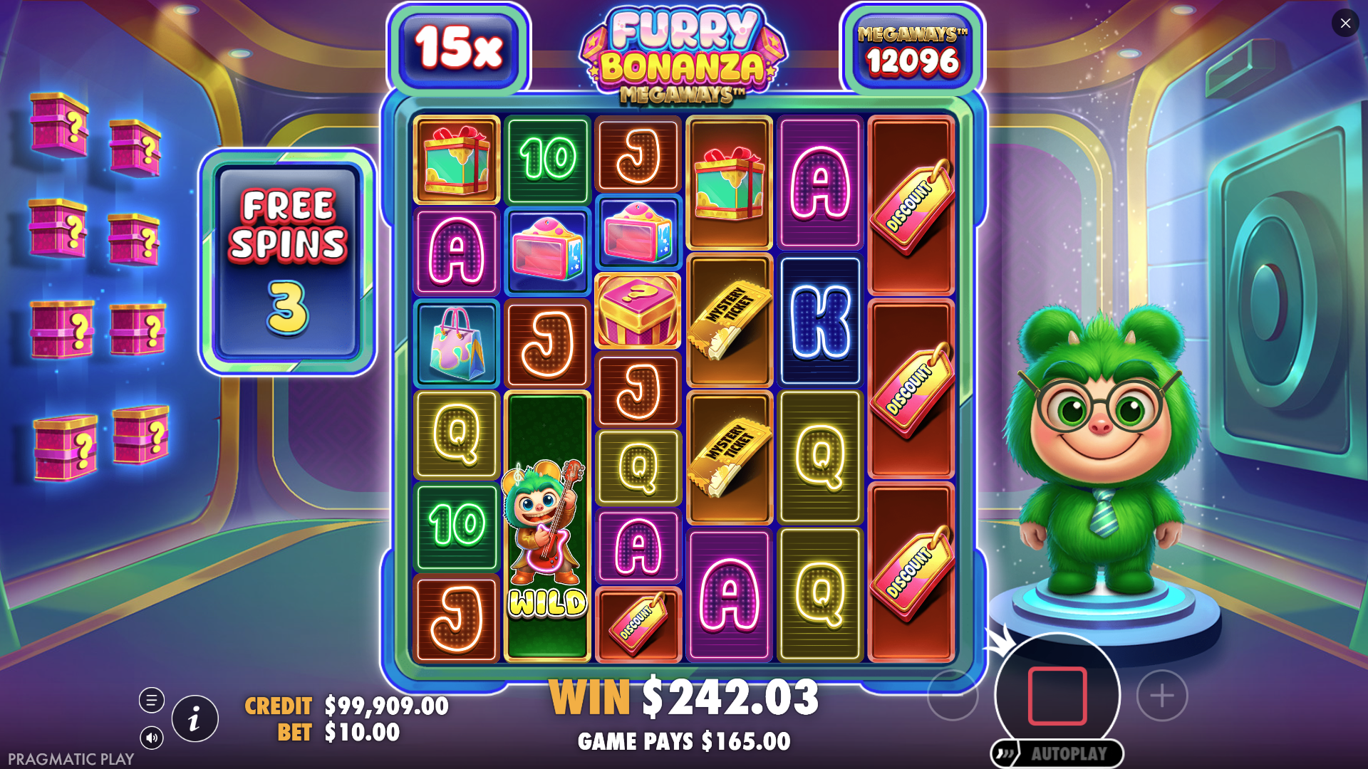 Furry Bonanza Megaways Bonus