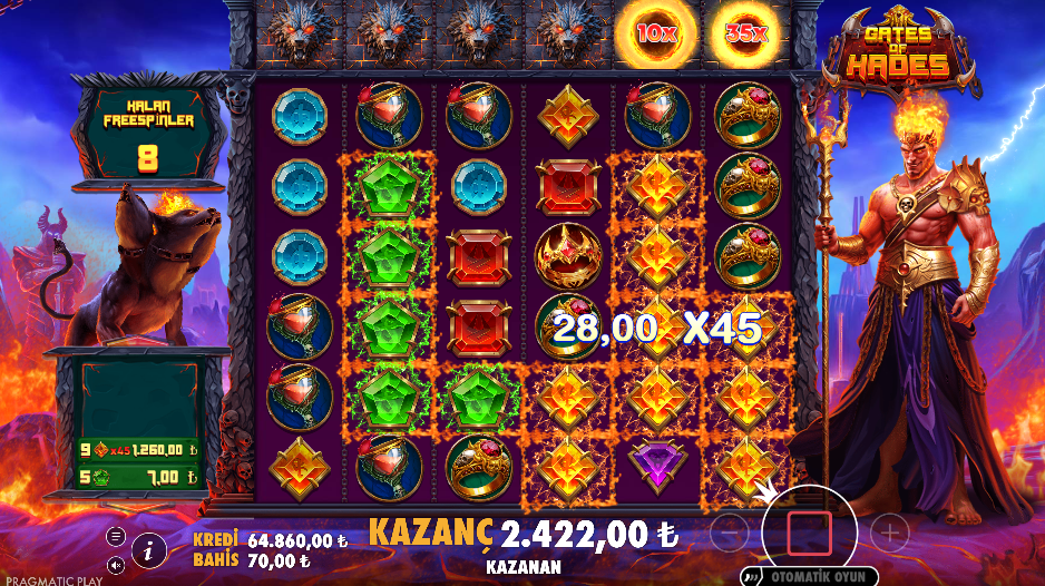 Gates of Hades Bonus