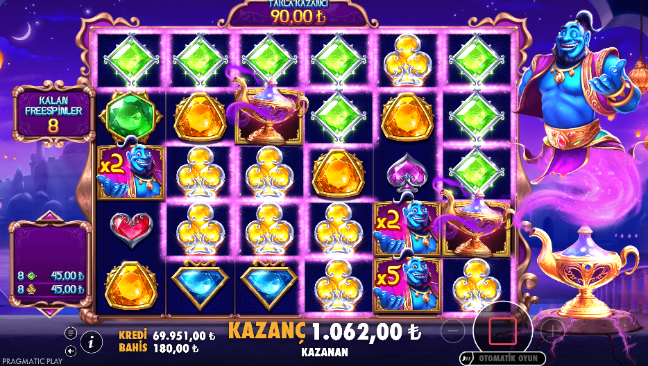 Genie's Gem Bonanza Bonus