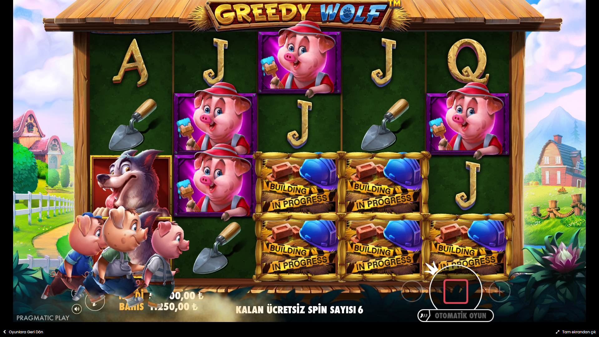 Greedy Wolf Bonus