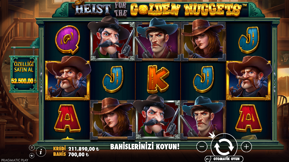 Heist for the Golden Nuggets Gameplay