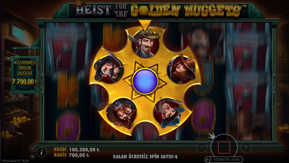Heist for the Golden Nuggets Bonus