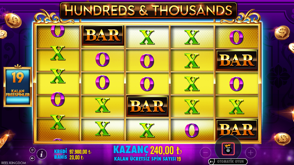 Hundreds and Thousands Bonus