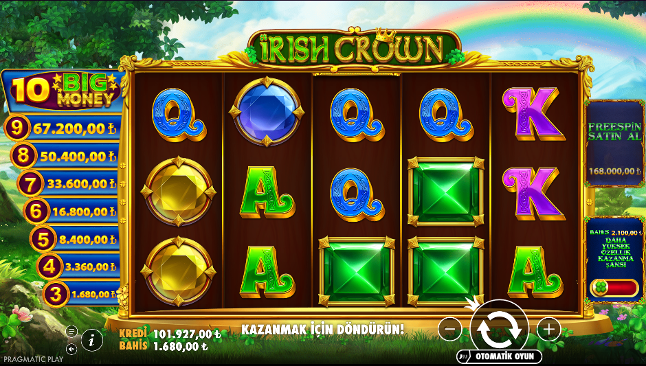 Irish Crown Gameplay