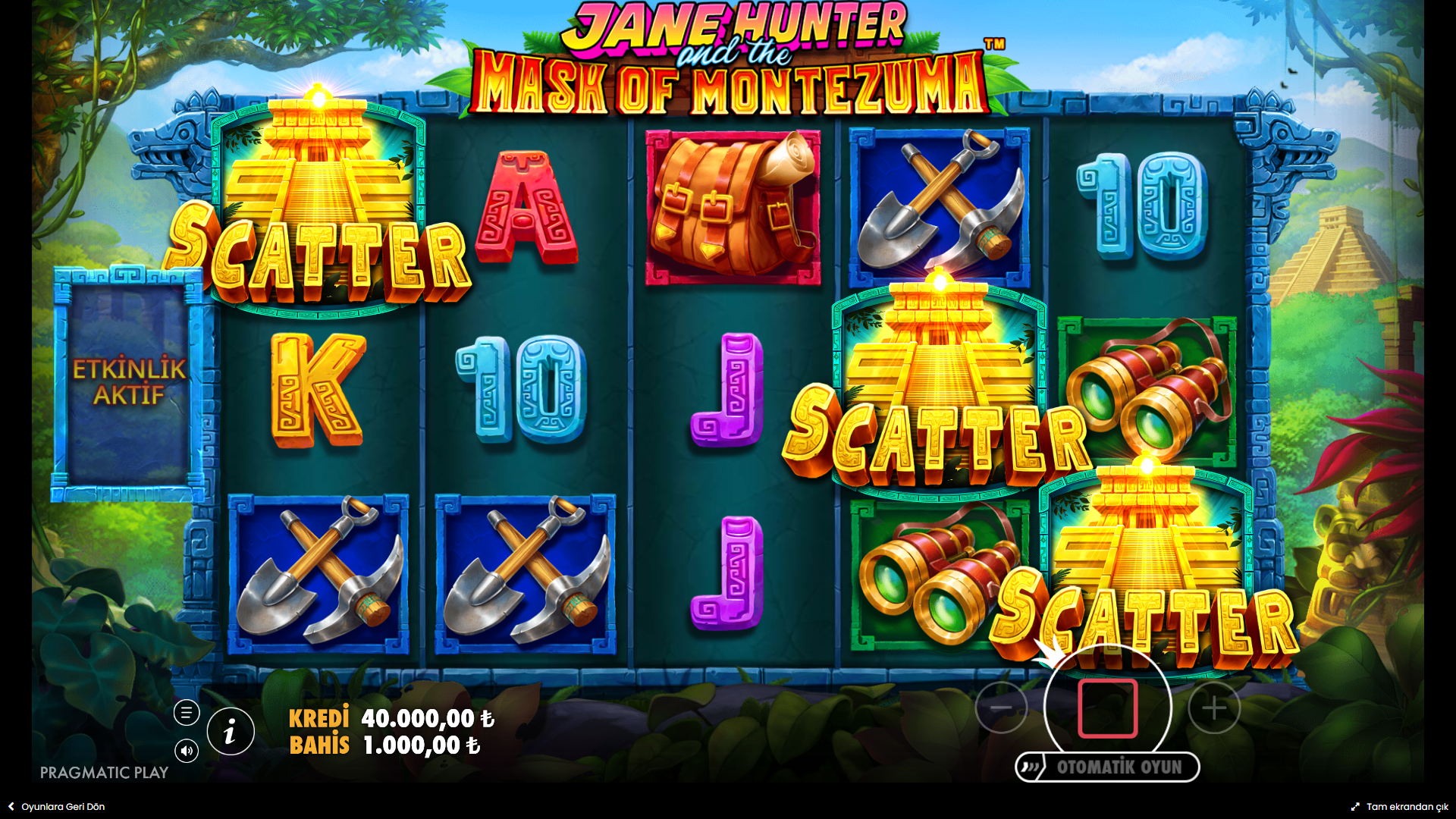 Jane Hunter and the Mask of Montezuma Bonus