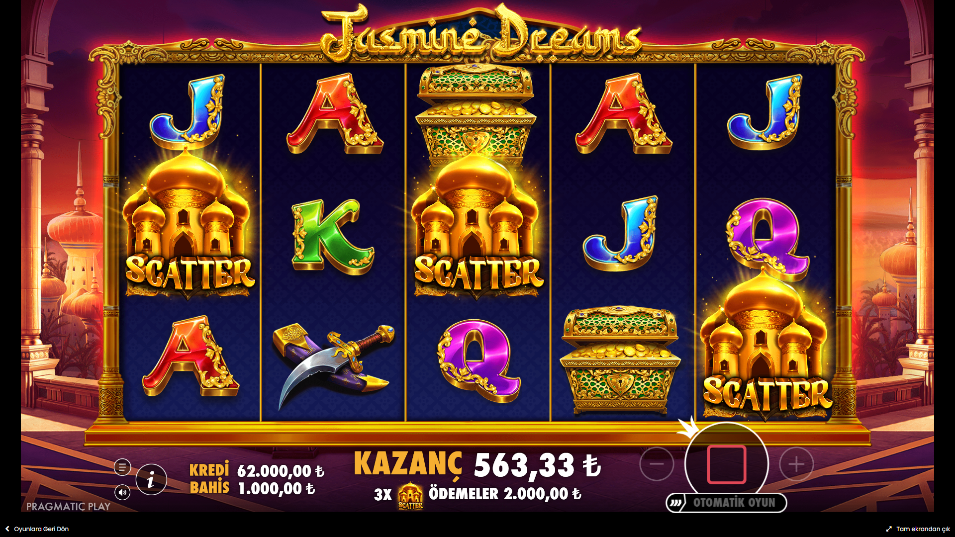 Jasmine Dreams Bonus