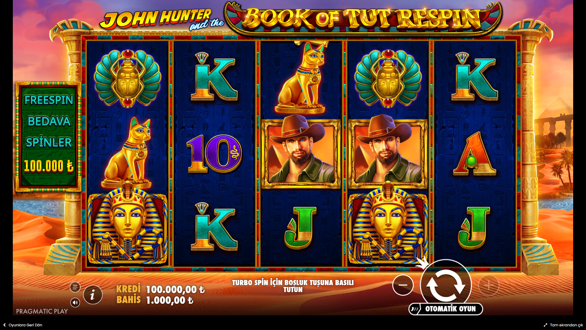 John Hunter and the Book of Tut Respins Gameplay