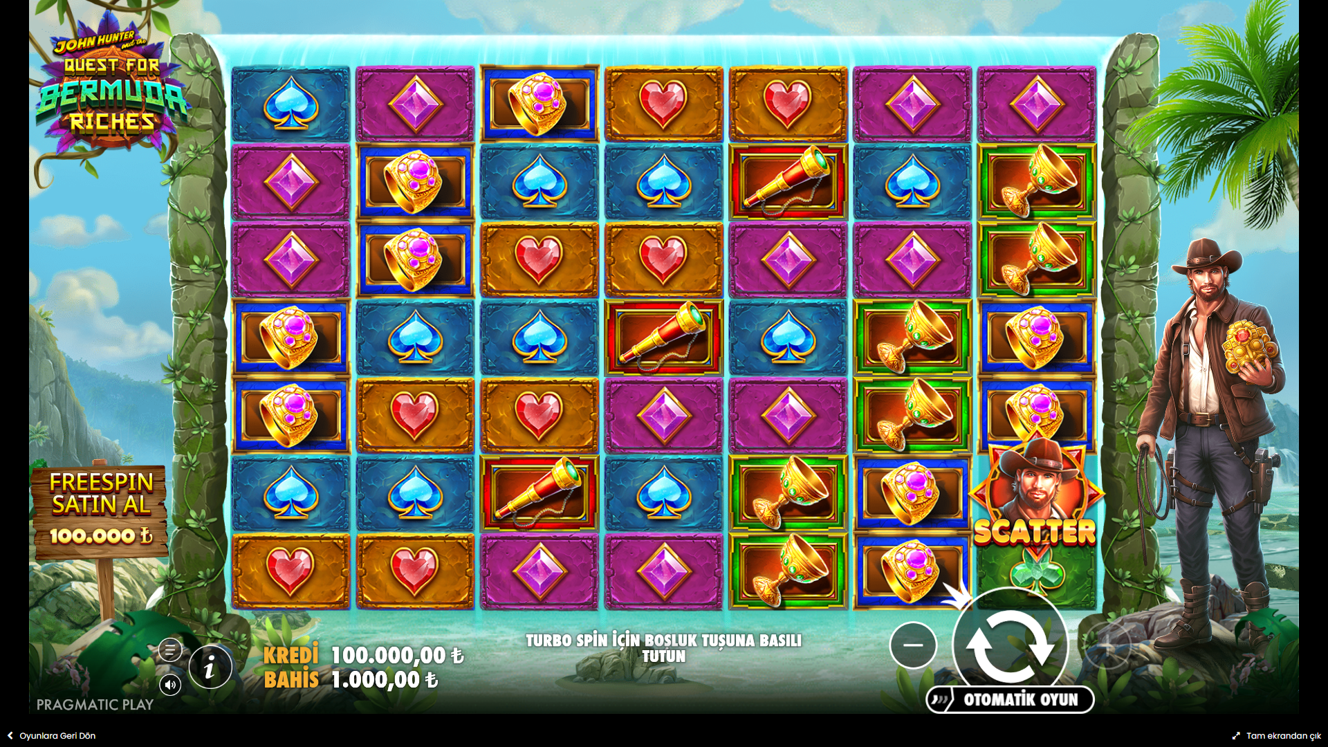 John Hunter and the Quest for Bermuda Riches Gameplay