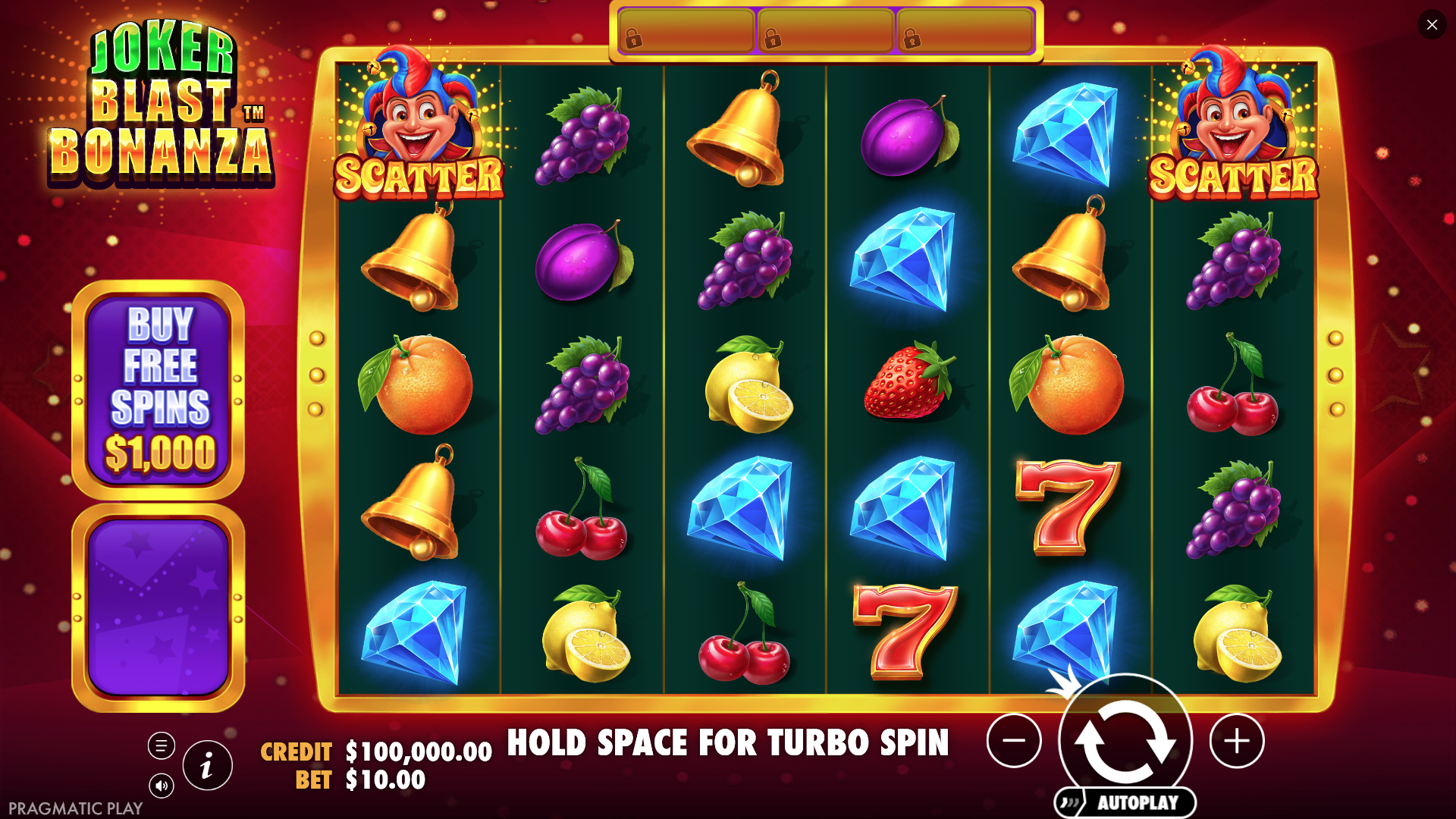 Joker Blast Bonanza Gameplay