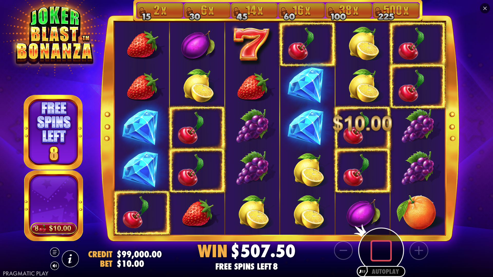 Joker Blast Bonanza Bonus