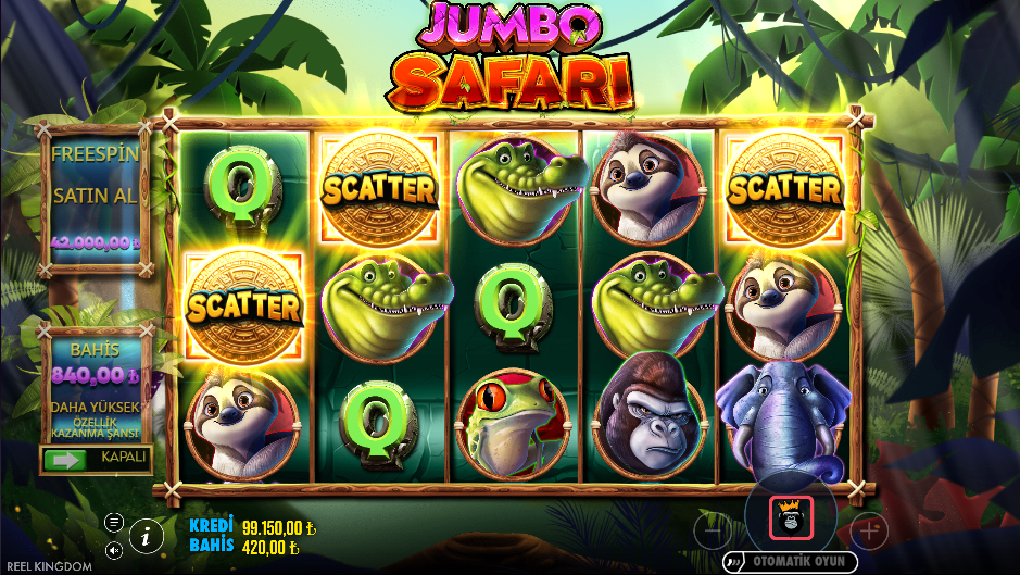 Jumbo Safari Gameplay