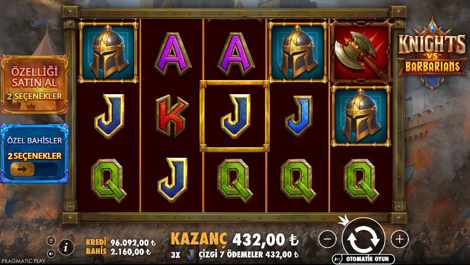 Knights vs Barbarians Gameplay