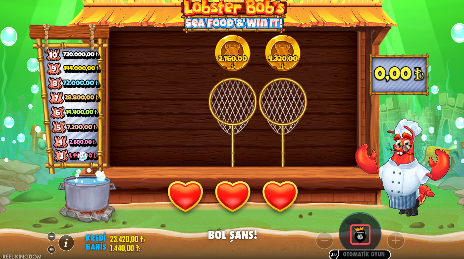 Lobster Bob's Seafood & Win It! Bonus