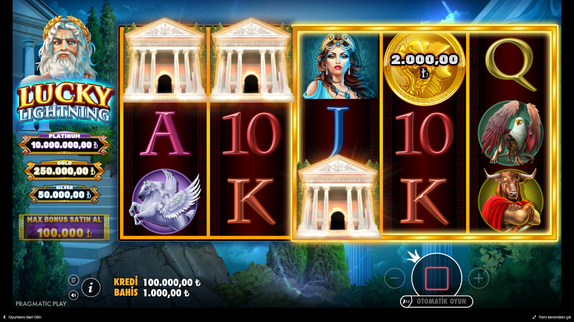 Lucky Lightning Bonus