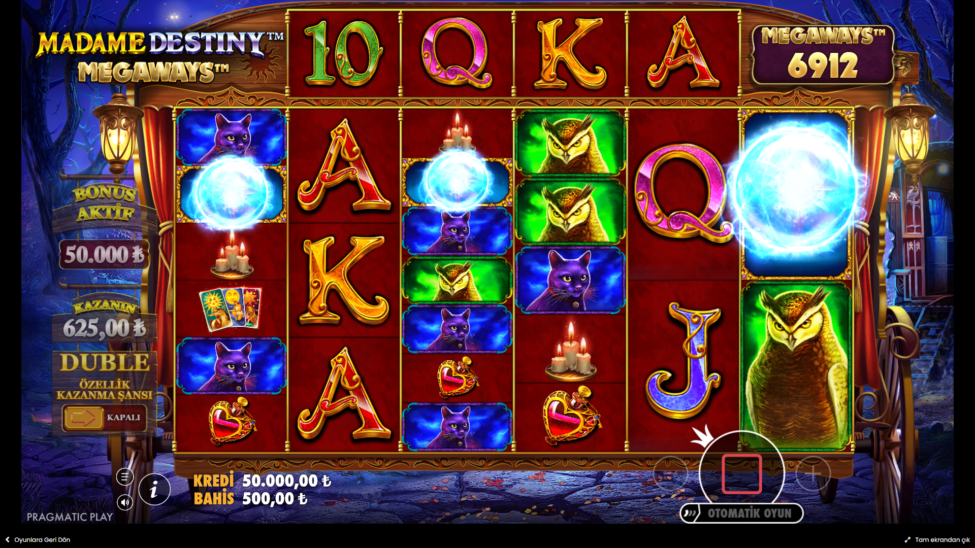 Madame Destiny Megaways Bonus