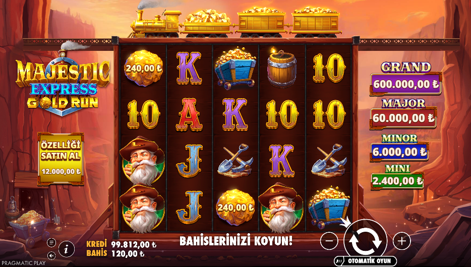 Majestic Express Gold Run Gameplay