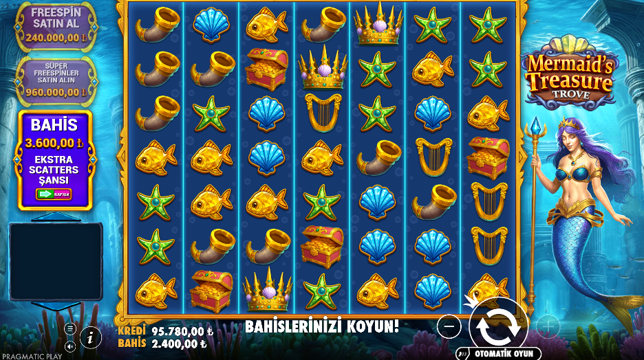 Mermaid's Treasure Trove Bonus