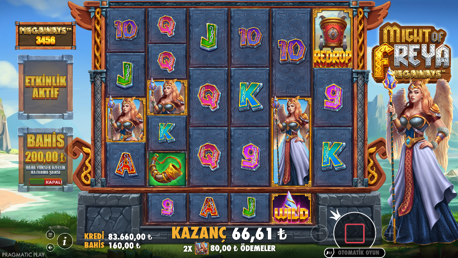 Might of Freya Megaways Gameplay