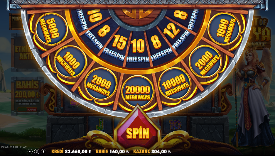 Might of Freya Megaways Bonus