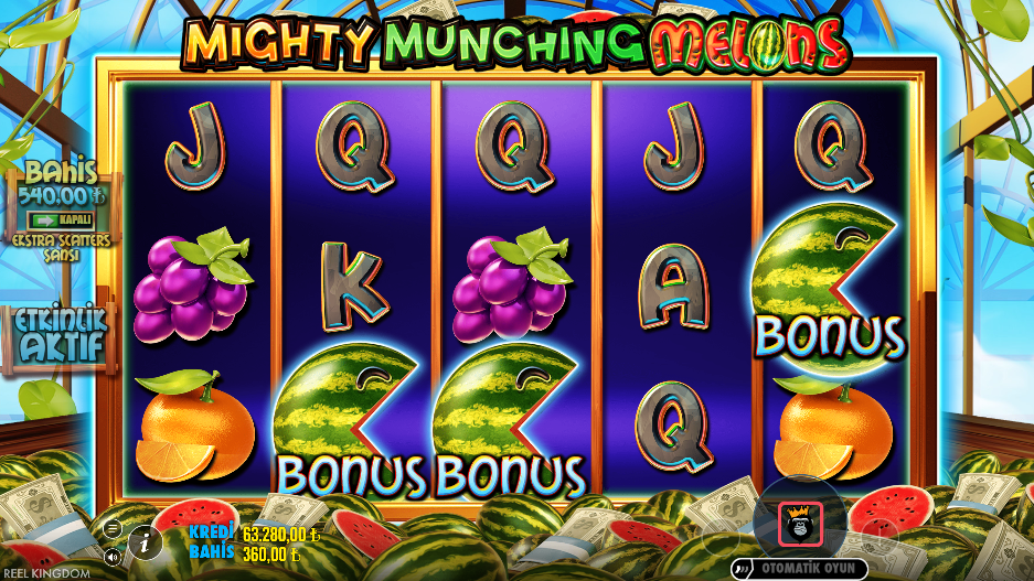 Mighty Munching Melons Gameplay
