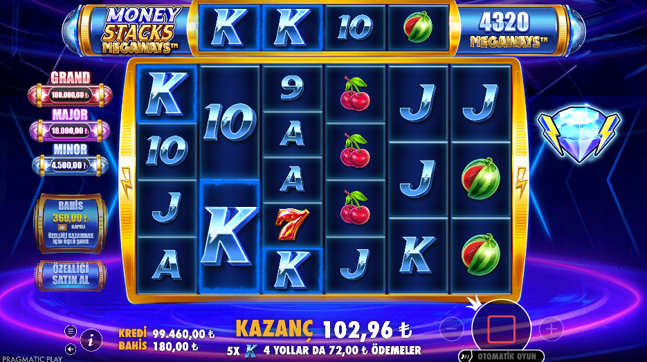 Money Stacks Megaways Gameplay