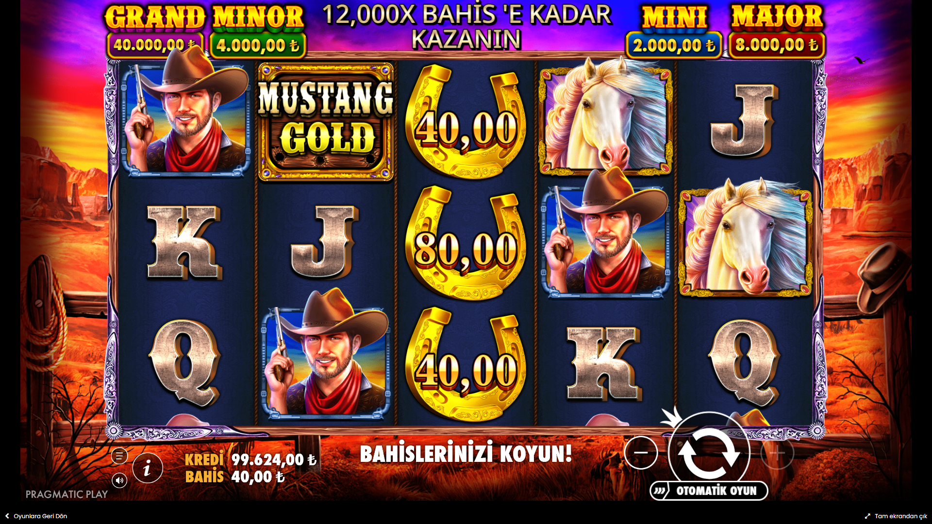 Mustang Gold Bonus