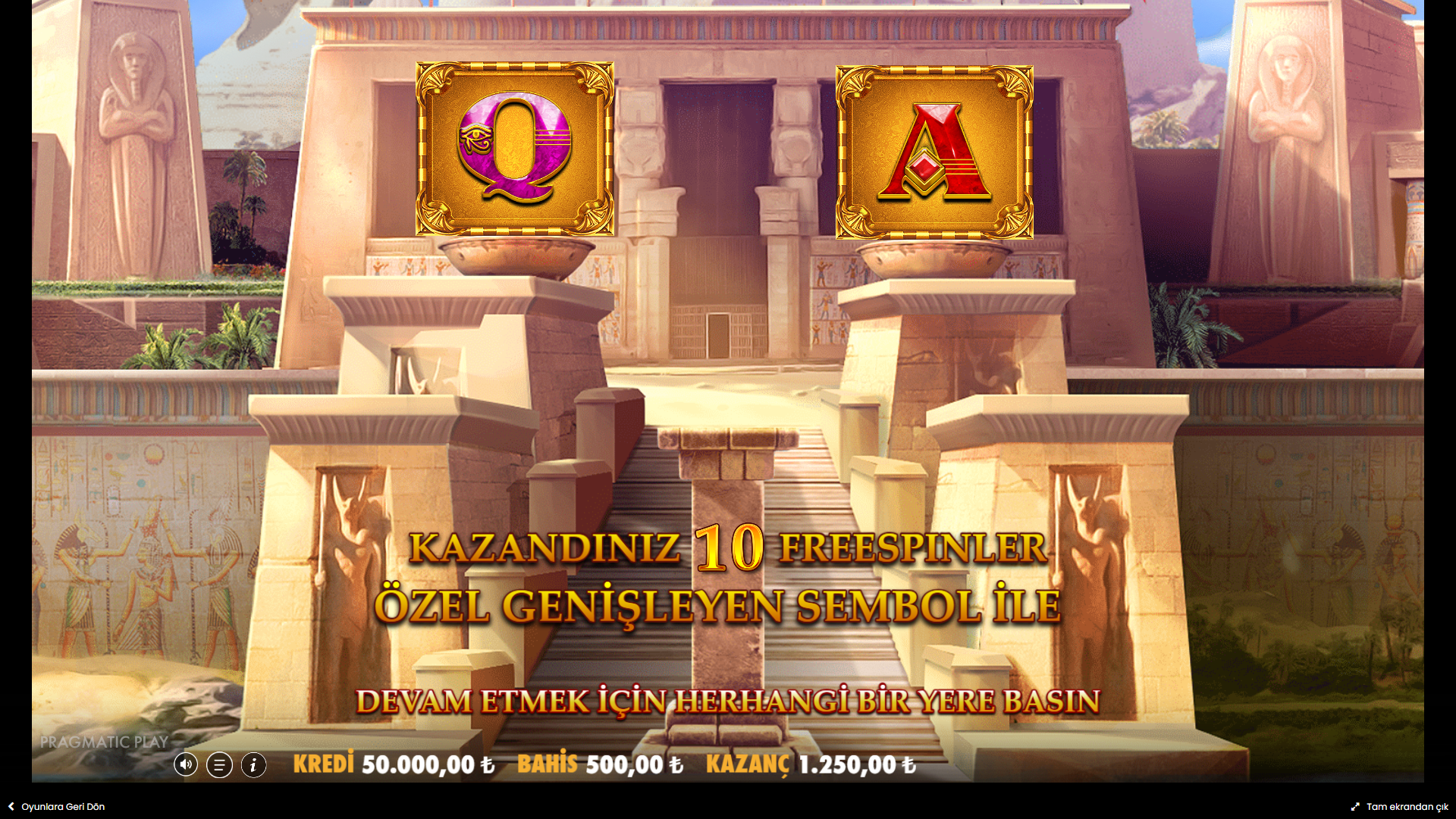 Mysterious Egypt Bonus