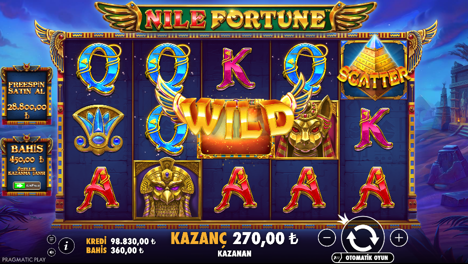 Nile Fortune Gameplay