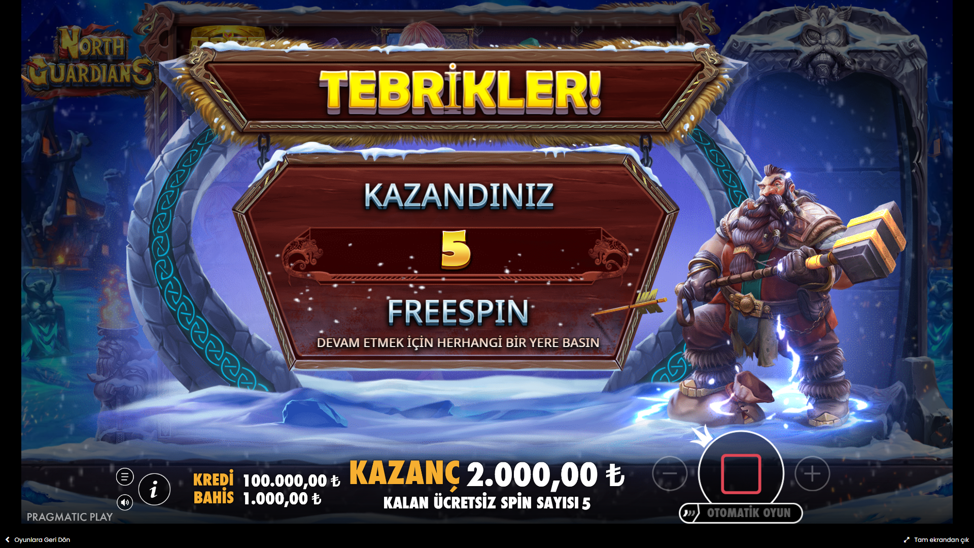 North Guardians Bonus