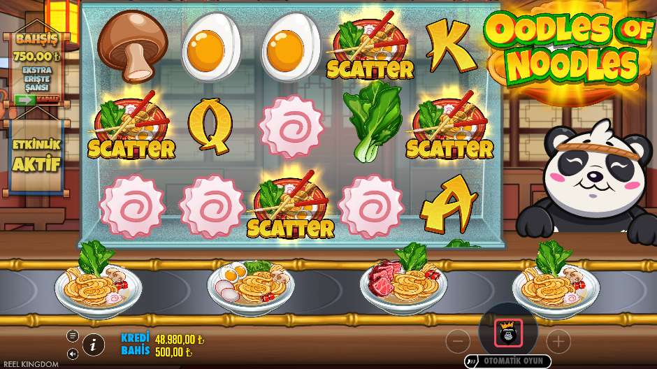 Oodles Of Noodles Bonus