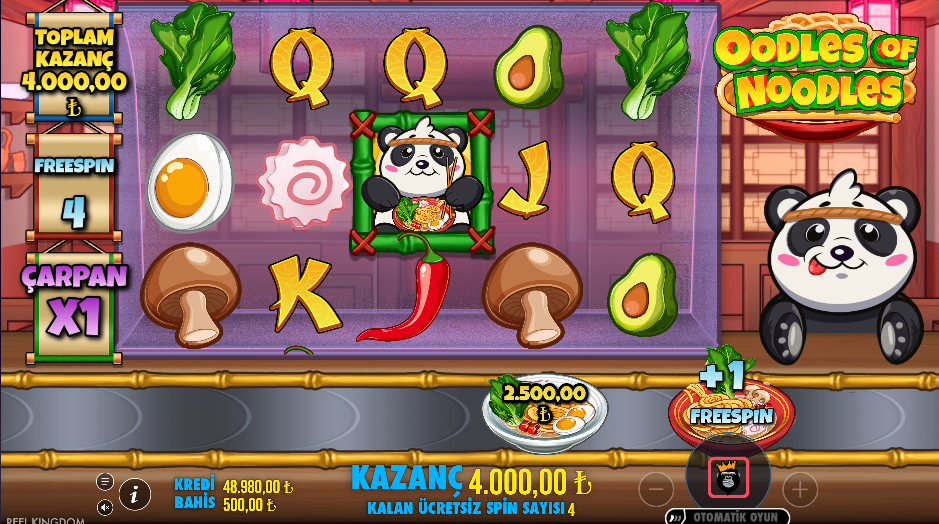 Oodles Of Noodles Bonus