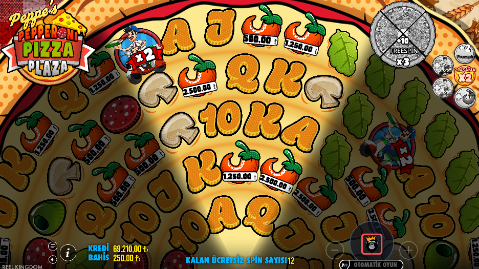 Peppe's Pepperoni Pizza Plaza Bonus