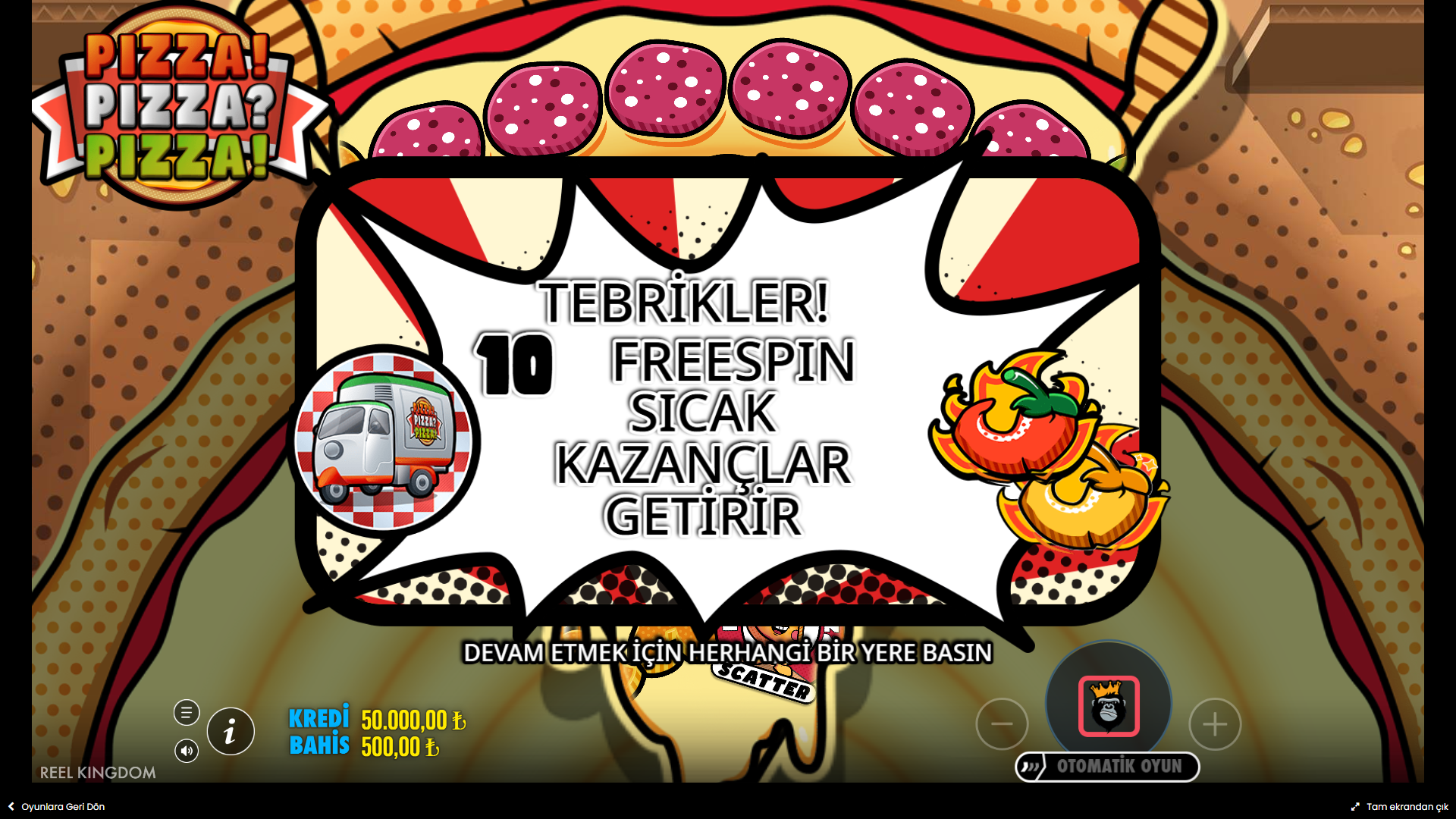 Pizza! Pizza? Pizza! Bonus