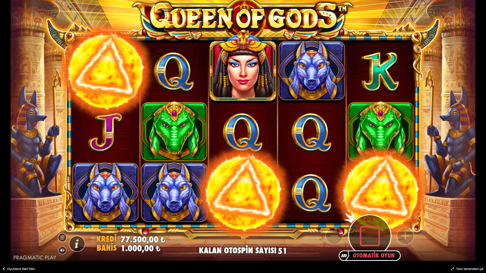 Queen of Gods Bonus