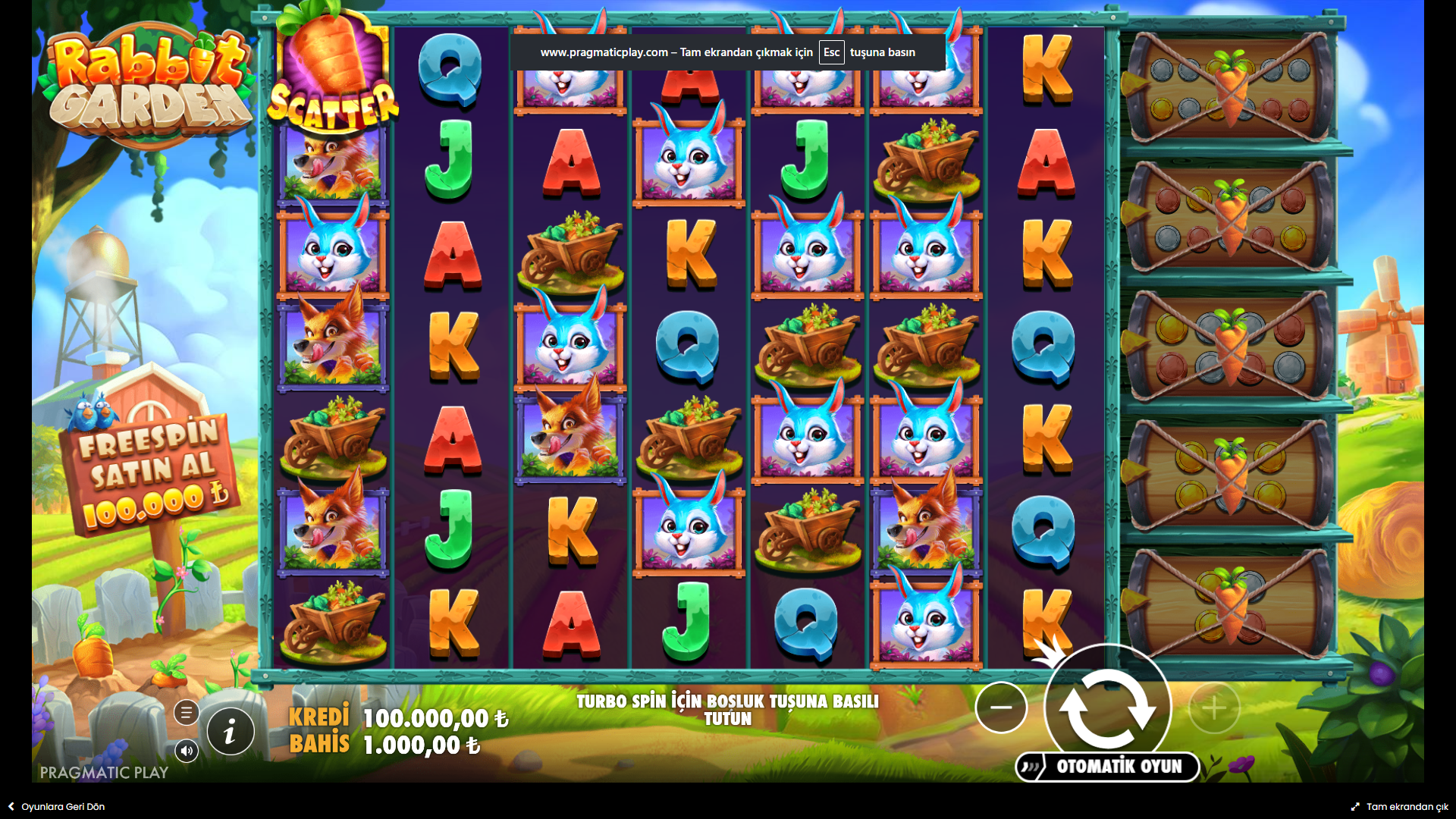 Rabbit Garden Gameplay