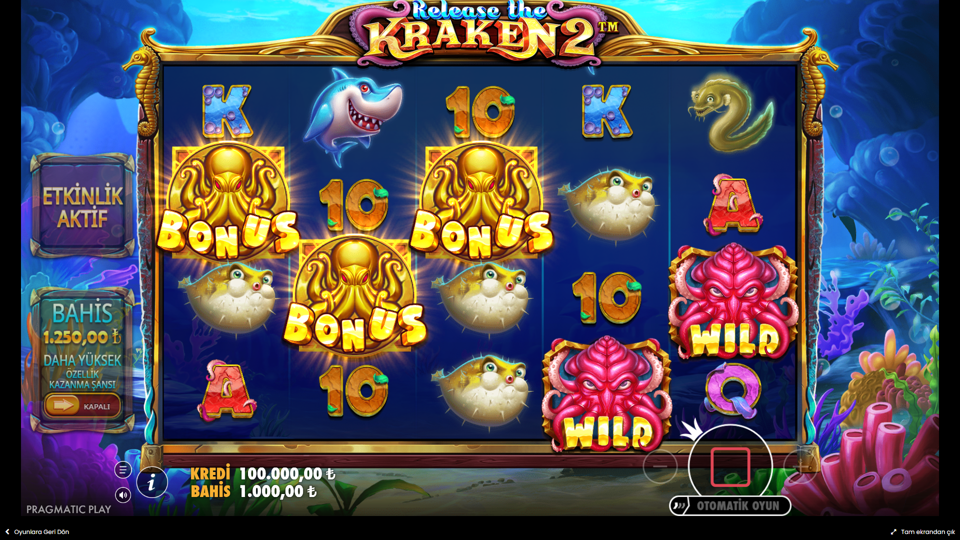 Release the Kraken 2 Bonus