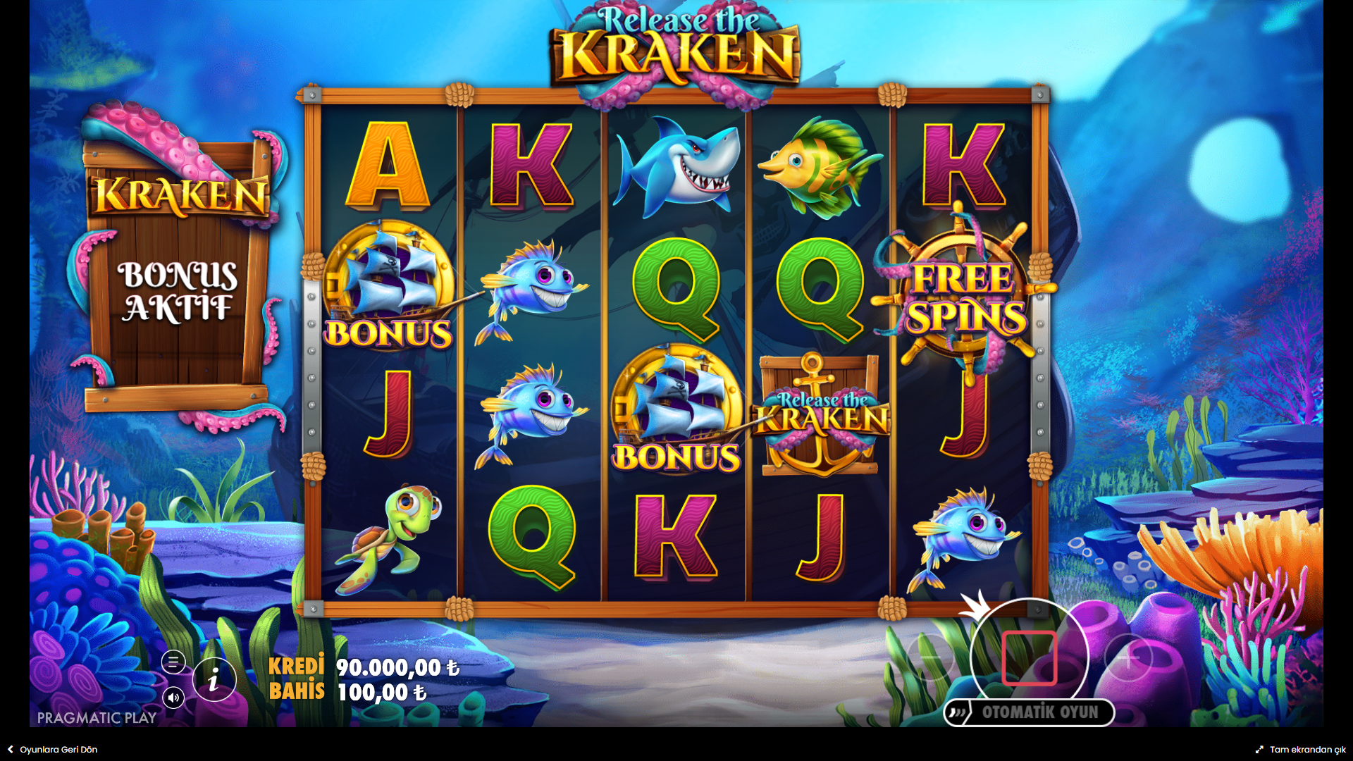 Release the Kraken Bonus