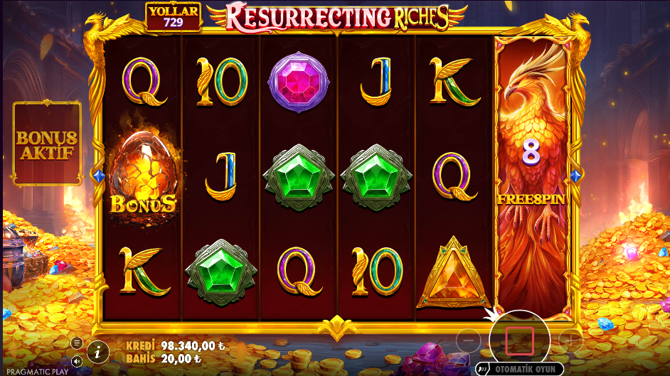 Resurrecting Riches Bonus