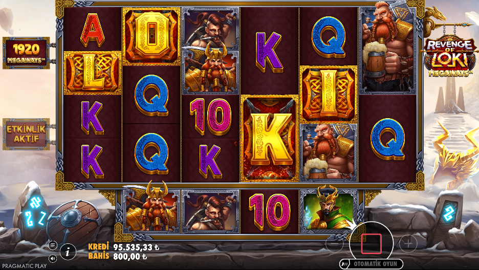 Revenge of Loki Megaways Bonus