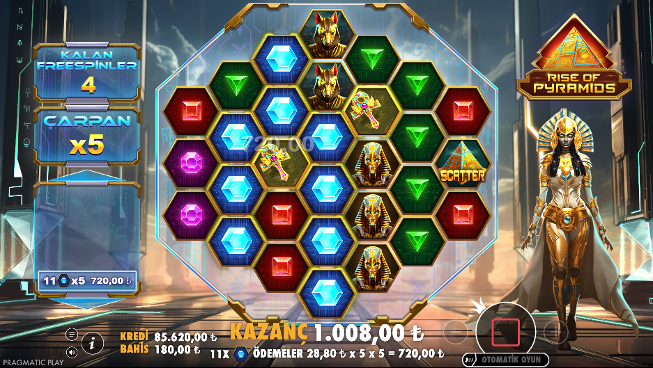 Rise of Pyramids Bonus