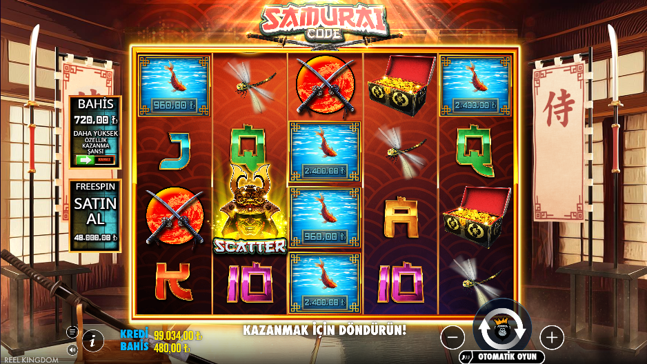 Samurai Code Gameplay